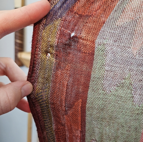 Aztec target scarf - Picture 4 of 7